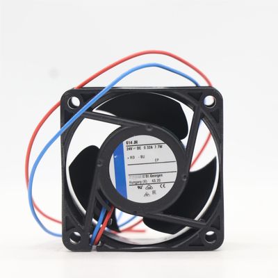 614JH 24VDC 7.7W 0.32A 6032 Small High Spped Mute Axial Fan Cabinet