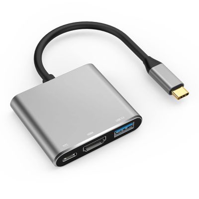 USB C to HDMI Multiport Adapter for MacBook (Grey)