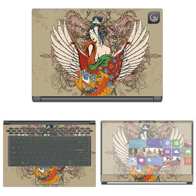Decalrus - Protective Decal Sticker for The MSI Delta 15001 (15.6" Screen) case Cover wrap MSdelta_15-114