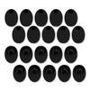 10 Pairs Medium Silicone Replacement Earbud Ear Buds Tips 3.9mm - 4mm Connection Point view 1