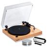 Fluance RT82 Reference High Fidelity Vinyl Turntable Record Player with Ortofon OM 10 Cartridge, Speed Control Motor, Record Weight, 3 in 1 Stylus and Record Cleaning Vinyl Accessory Kit view 1