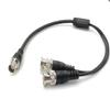 Elecbee BNC to 2BNC Cable Assembly One Female to Two BNC Male Connector with RG58 Cable 50cm, Compatible with Video Surveillance Systems Radio Equipment Telecommunications view 2