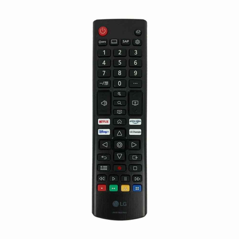 USARMT Universal Remote Control Compatible with All LG LED OLED NanoCell QNED LCD WebOS 4K 8K UHD HDTV HDR Smart TVs with Netflix Prime Video Disney+ Channels App Keys (AKB76037601)