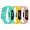 Ace 3 Bands Compatible with Fitbit Ace 3 Band Straps Skin-Friendly Colorful Ace 3 Watchband Strap Wristband Bracelet Replacement Accessories, Cyan Band+Yellow Band+Pink Band Ace 3 view 1