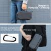 Ngaantyun Mavic 3 Case for DJI Mavic 3 Pro Cine Camera Accessories Drone Protector Body Case Remote Controller Protective Travel Hard Carrying Case with Carabiner Clip (Mavic 3 body case) view 4