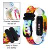 Ace 3 Floral Bands Replacement for Fitbit Ace 3 Tracker, Skin-Friendly Colorful Ace 3 Pattern Watchband Straps Wristband Bracelet Band Ace 3 Waterproof Accessories, Painting+ Blue Starry+ Graffiti view 3