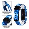 Ace 3 Floral Bands Replacement for Fitbit Ace 3 Tracker, Skin-Friendly Colorful Ace 3 Pattern Watchband Straps Wristband Bracelet Band Ace 3 Waterproof Accessories, Painting+ Blue Starry+ Graffiti view 4