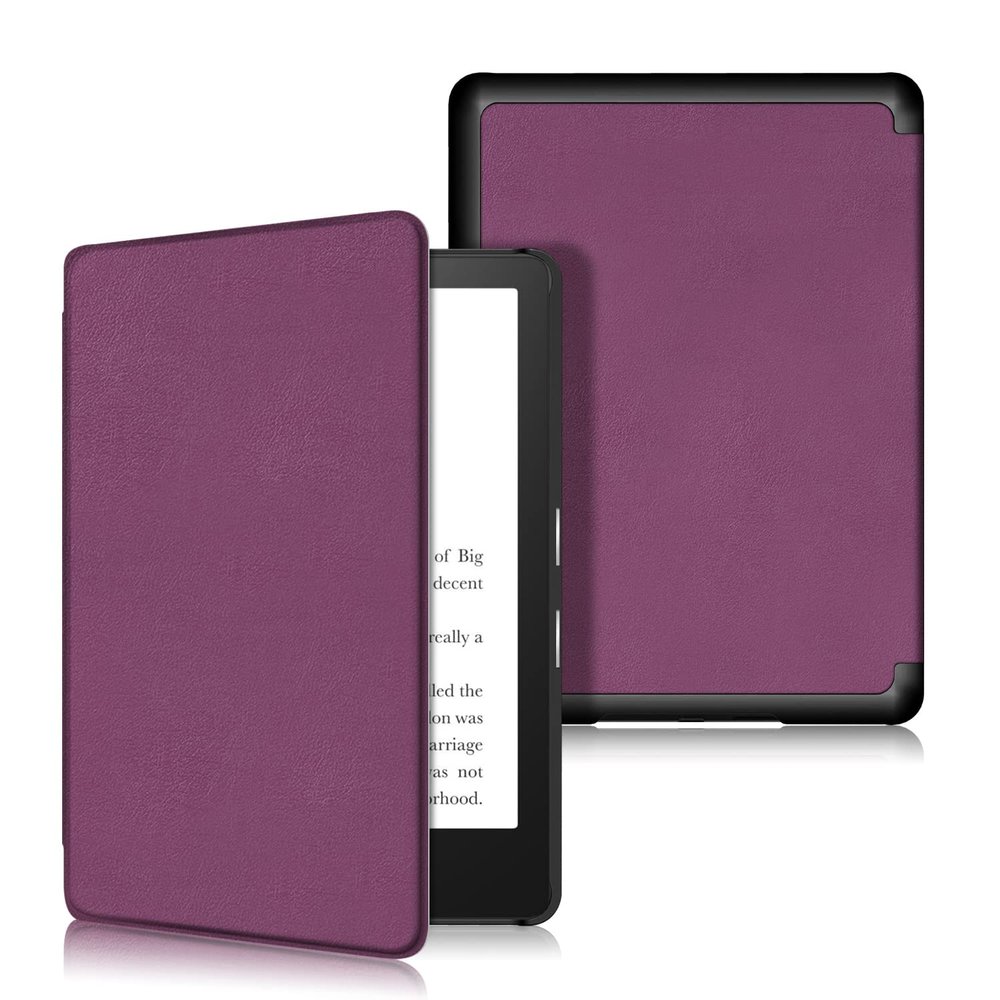 Epicgadget Case for Kindle Paperwhite 11th Generation 2021, Slim Lightweight Shell Case Cover with Auto Sleep/Wake for Kindle Paperwhite 6.8 Inch Display 11th Gen Released in 2021 (Purple)