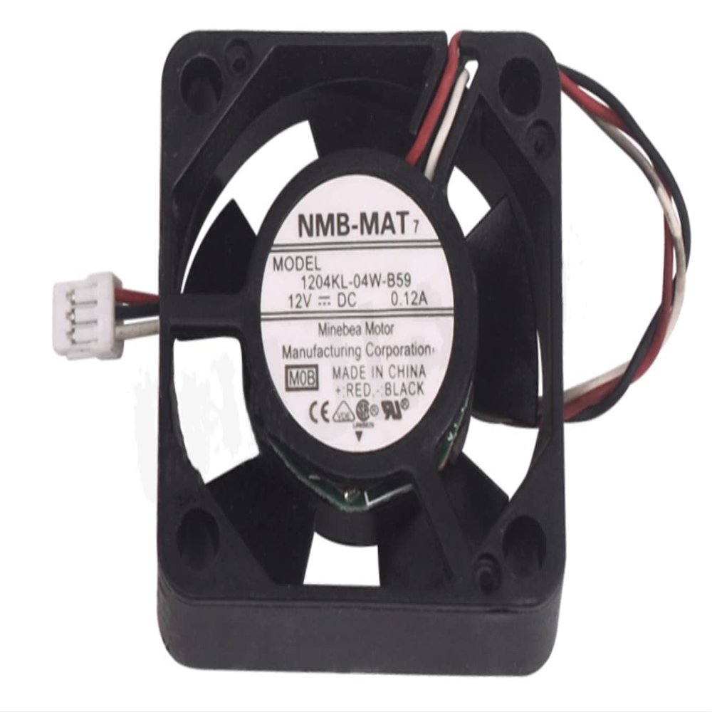 1204KL-04W-B59 30x30x10mm 12V 0.12A NMB-MAT 3-Wire Cooling Fan