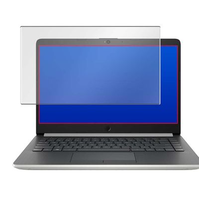 Puccy Tempered Glass Screen Protector Film, compatible with HP Laptop 14-ck2000 14-ck 14" (Active Area Cover Only) Protective Protectors Guard