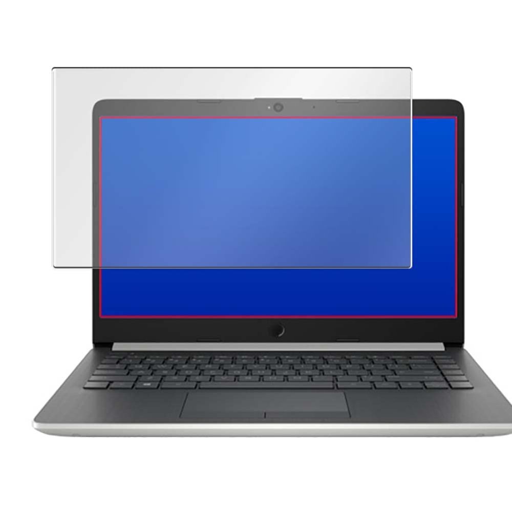 Puccy Tempered Glass Screen Protector Film, compatible with HP Laptop 14-ck2000 14-ck 14" (Active Area Cover Only) Protective Protectors Guard