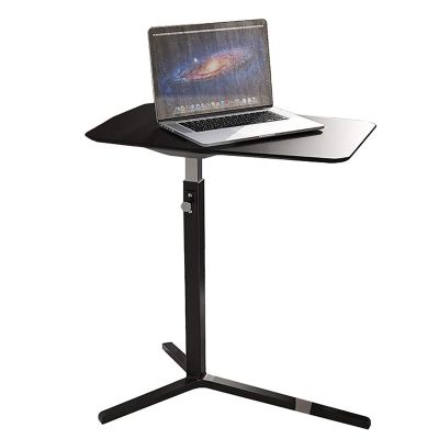 BBNB Laptop Desk, Height Adjustable Laptop Table Sofa Table and Side Table for Tablet 60 64.5-95.5 38cm Pu Material Desktop