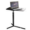BBNB Laptop Desk, Height Adjustable Laptop Table Sofa Table and Side Table for Tablet 60  64.5-95.5  38cm Pu Material Desktop view 1