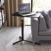 BBNB Laptop Desk, Height Adjustable Laptop Table Sofa Table and Side Table for Tablet 60  64.5-95.5  38cm Pu Material Desktop view 2