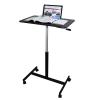 BBNB Laptop Desk, Height Adjustable Laptop Table Sofa Table and Side Table for Table, Pulley Design to Move Easily (Color : White) view 1