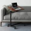 BBNB Laptop Desk, Height Adjustable Laptop Table Sofa Table and Side Table for Table, Pulley Design to Move Easily (Color : B) view 1