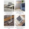 BBNB Laptop Desk, Height Adjustable Laptop Table Sofa Table and Side Table for Table, Pulley Design to Move Easily (Color : B) view 3