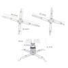 QTBH Projector Bracket Projector Brackets Adjustable Projector Ceiling Mount Loading Roof Bracket HD Projector Mount Stand Projector Universal Bracket view 4