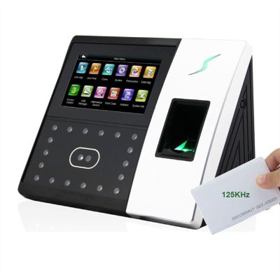 KOVOSCJ Access Control Machine Linux System TCP/IP Biometric Fingerpint Face Facial Recognition Time Clock Office Attendance System Access Control Time Clock for Enterprise