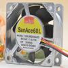 109L0624H4J03 60x60x25MM 24V 0.07A 1.68W 3000RPM 30CFM 6CM 3-Wire Cooling Fan view 2