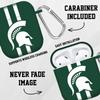 Affinity Bands Michigan State Spartans HD Case Cover Compatible with Apple AirPods Gen 1 & 2 (Stripes) view 2