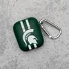 Affinity Bands Michigan State Spartans HD Case Cover Compatible with Apple AirPods Gen 1 & 2 (Stripes) view 3