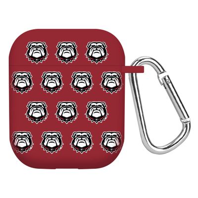 Affinity Bands Georgia Bulldogs HD Case Cover Compatible with Apple AirPods Gen 1 & 2 (Repeating)