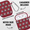 Affinity Bands Georgia Bulldogs HD Case Cover Compatible with Apple AirPods Gen 1 & 2 (Repeating) view 2