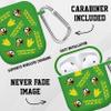 Affinity Bands Oregon Ducks HD Case Cover Compatible with Apple AirPods Gen 1 & 2 (Scattered) view 2
