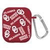 Affinity Bands Oklahoma Sooners HD Case Cover Compatible with Apple AirPods Gen 1 & 2 (Scattered) view 1