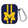 Affinity Bands Michigan Wolverines HD Case Cover Compatible with Apple AirPods Gen 1 & 2 (Stripes) view 1