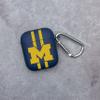 Affinity Bands Michigan Wolverines HD Case Cover Compatible with Apple AirPods Gen 1 & 2 (Stripes) view 3