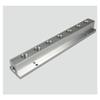 1/4" BSP Female 7 Way Solid Aluminum T-Shape Air Manifold Block Splitter view 1