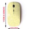 2.4G Wireless Mouse with Cute Pattern Design for All Laptops and Desktops with Nano Receiver - Beautiful Geometric Design view 2