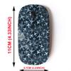 2.4G Wireless Mouse with Cute Pattern Design for All Laptops and Desktops with Nano Receiver - Airplanes Dark view 2