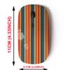 2.4G Wireless Mouse with Cute Pattern Design for All Laptops and Desktops with Nano Receiver - Blanket Stripes view 2