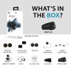 Cardo Systems Spirit HD Motorcycle Bluetooth Communication Headset, 2-Way Bluetooth, Thin 40mm Speakers, Waterproof, Universal Connectivity - Single Pack view 2