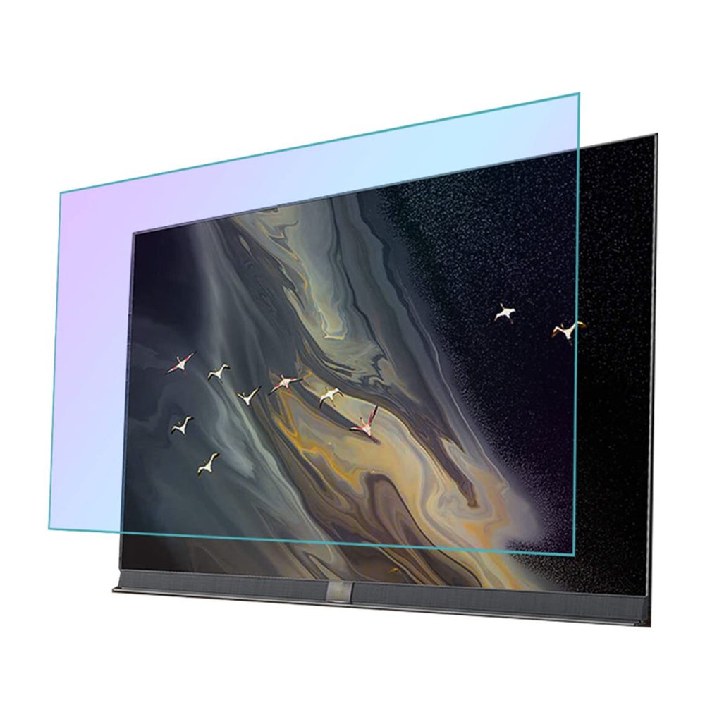 JHZDX 32-75 Inch Anti UV TV Screen Protector, Matte Ustproof Filter Film, Protect Your Eyes for Sharp, Sony, Hisense, LG LCD Etc,34" 815 * 345