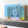 JHZDX 32-75 Inch Anti UV TV Screen Protector, Matte Ustproof Filter Film, Protect Your Eyes for Sharp, Sony, Hisense, LG LCD Etc,34" 815 * 345 view 2