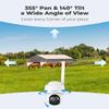 REOLINK 4G LTE Cellular Security Camera Outdoor, 5MP No WiFi, 360 Pan-Tilt Go PT Plus+Solar Panel+32GB SD Card, Wireless Solar Powered, 2K+ Color Night Vision, Smart AI Detection view 3