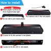 4.3 Inch LCD Mirror + 12 mm Lens Camera Light Brake Car Roof Rear Camera Replacement for IVECO Daily 6 Transporter from 2015-2017 Brake Light Transporter view 3