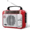AM/FM/SW1-2 Radio Shortwave Transistor Radio AC or Battery Operated with Best Reception Big Speaker and Precise Tuning Knob with AUX in & 3.5mm Earphone Jack view 1