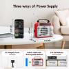 AM/FM/SW1-2 Radio Shortwave Transistor Radio AC or Battery Operated with Best Reception Big Speaker and Precise Tuning Knob with AUX in & 3.5mm Earphone Jack view 3
