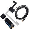 Digital Audio Broadcast Receiver, Portable USB 2.0 RDS DLS Digital Audio Broadcast Digital Audio Broadcast Receiver Adapter with Antenna for Android Car Stereo view 2