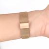 Abanen Stainless Steel Mesh Band for Fitbit Charge 6 / Charge 5, Quick Release Metal Adjustable Women and Men Wristband Strap Compatible with Fitbit Charge 5 (Rose Gold) view 4