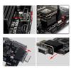NFHK Overmold USB 3.1 Front Panel Socket Key-A Type-E to USB 3.0 20Pin Header Male Extension Adapter view 2