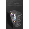 BBNB Gaming Case, Mid - Tower PC Gaming Case ATX/M-ATX/ITX - Front I/O USB 3.0 Port - Acrylic Glass Side Panel - 8 Fan Position - Water-Cooling Ready (Size : 3 Fans) view 2