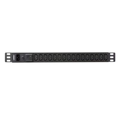 ATEN 18-Outlet 1U Extended Depth Basic PDU with Surge, W126262126 (Basic PDU with Surge Protection (16A) (17x C13, 1x C19) 1U Basic PDU with Surge Protection, Basic)