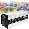 DDHVVOH Power Inverter 12v to 110v,Dc to Ac Converter with 2 Ac Outlets,Led Display,1000w Pure Sine Wave Inverter for Car/Rv/Home,24V-6000W view 1
