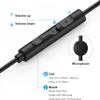 1Mii Wired Earbuds with Microphone & Volume Control, in-Ear Headphones Magnetic with Deep Bass, Noise Isolating, High Sound Quality Earphones with 3.5mm Jack for Phone, Android, PC, iPad, MP3(Black) view 4